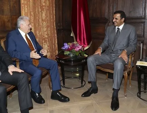 basbakan yildirim katar emiri al sani