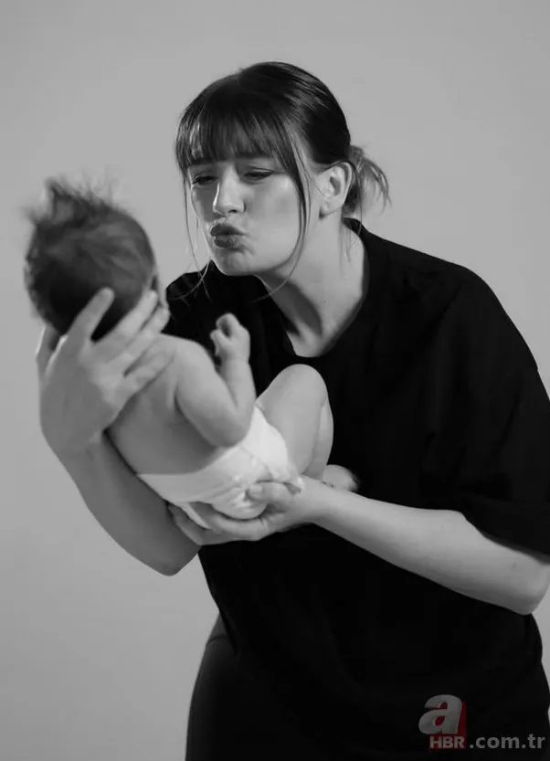 Gizem Karaca'nın minik kızı Yaz'ı gören hayran kaldı! 8