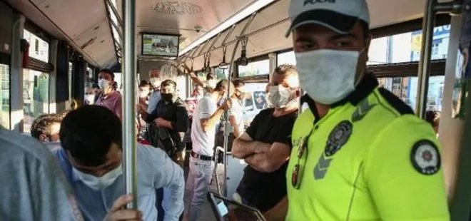 İstanbul’da toplu taşıma araçlarına koronavirüs denetimi! Ceza kesildi