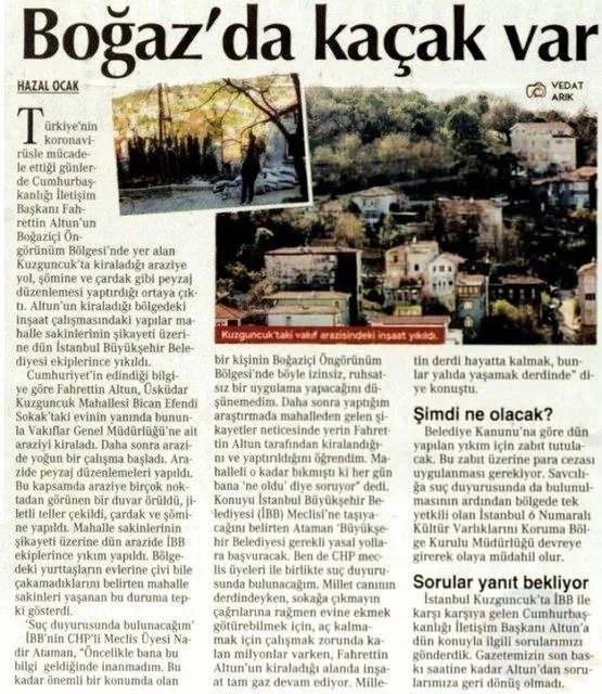 Cumhuriyet’e ‘örgüte hedef gösterme’ davası! İletişim Başkanı Fahrettin Altun’un ikamet adresini ifşa etmişlerdi