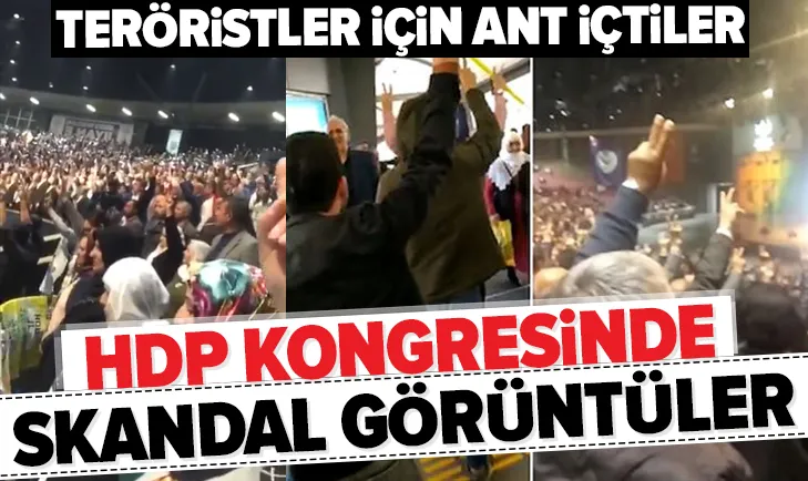 HDP İstanbul 3. Olağan Kongresinde skandal görüntüler