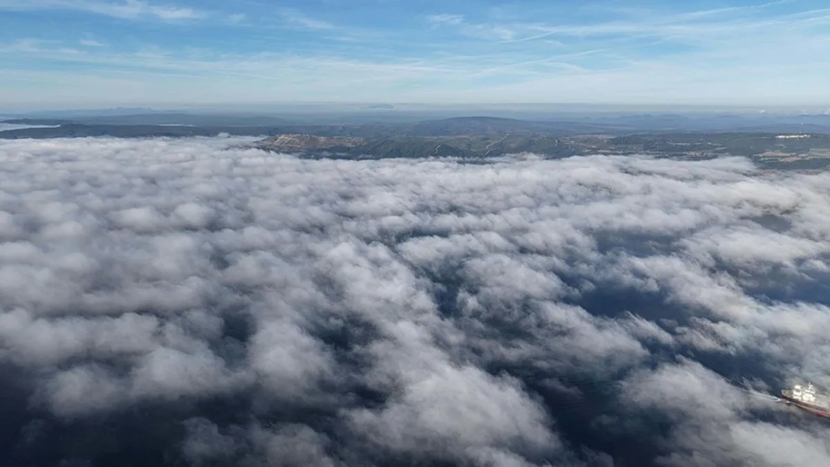 Çanakkale Boğazı'nda ve İstanbul'da yoğun sis