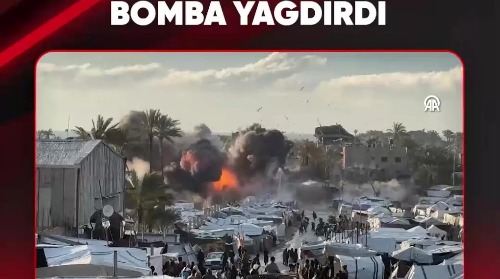 KATLİAM ŞEBEKESİ YİNE BOMBA YAĞDIRDI