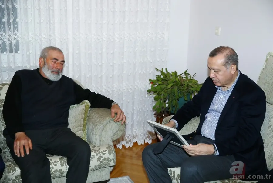 Cumhurbaşkanı Erdoğan’dan 15 Temmuz şehitlerinin ailelerine ziyaret 2