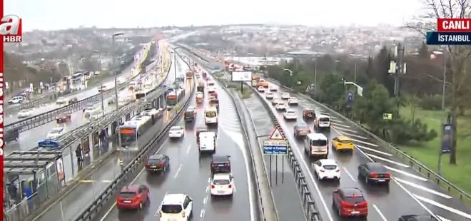 Son dakika: İstanbul trafiği durma noktasına geldi! İşte İstanbul trafiğinde son durum