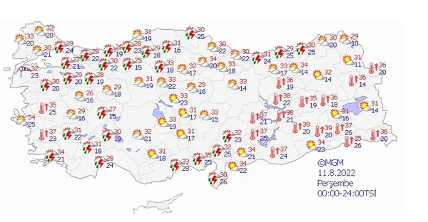 Meteoroloji 5 günlük hava durumu raporunu yayınladı! İstanbul başta olmak üzere birçok ile sağanak geliyor | O illerde yaşayanlar dikkat - 4