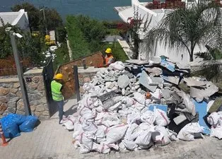 Yılmaz Özdil'in kaçak villasında yıkımın 3. günü! 25 metrekaresi yıkıldı