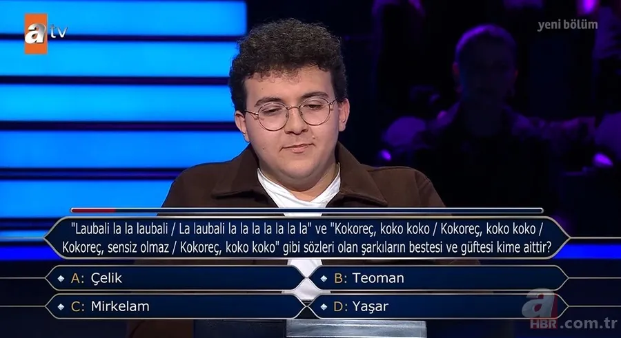 Milyoner’de heyecan zirve yaptı! 500 binlik soruda büyük risk! 13