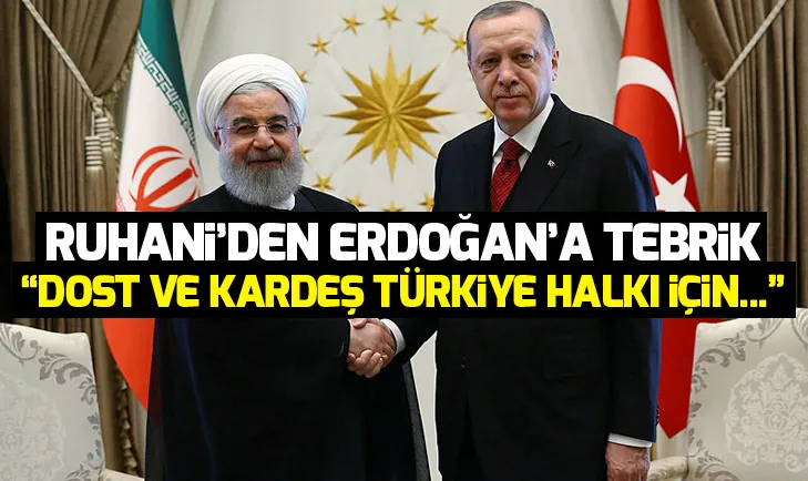 Ruhaniden Erdoğana tebrik