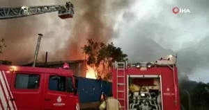 Kartal’da yangın! Çok sayıda itfaiye olay yerinde...