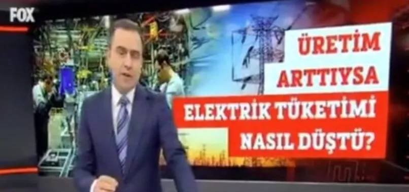 FOX TV'nin sanayi üretimi üzerinden yaptığı algı operasyonuna istatistiklerle cevap verildi