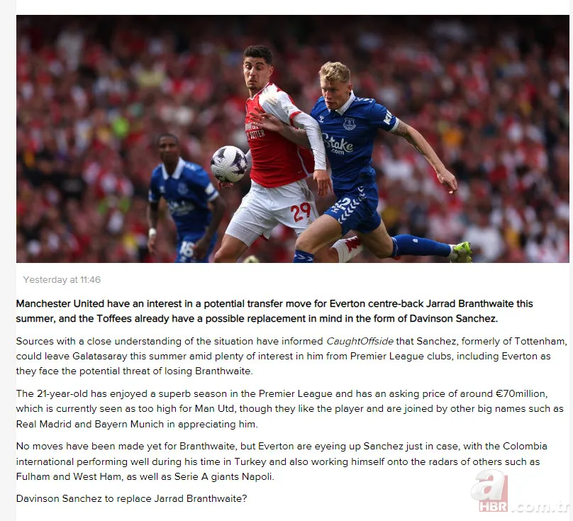 Davinson Sanchez'e 4 talip birden! Galatasaray'ın kasası para dolacak 8