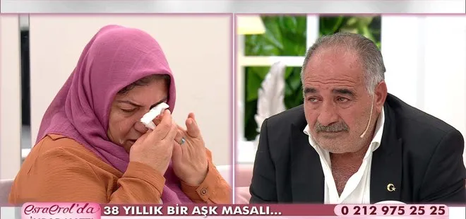 38 yıllık aşıklar kavuştu! Türkiye Esra Erol’da izledi