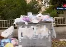 Cadde ve sokaklarda çöp yığını