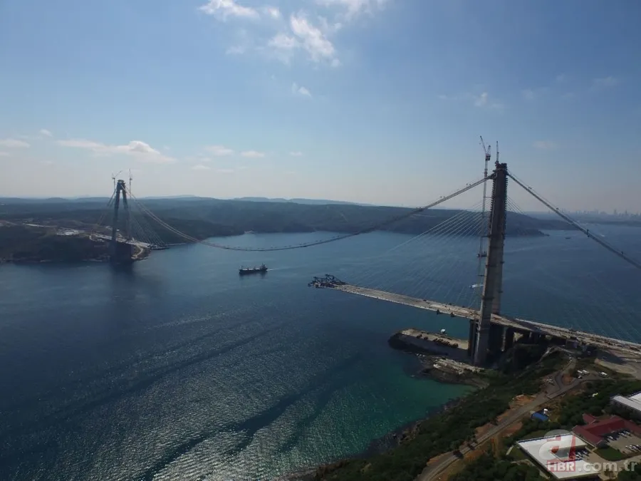 Yapımı 39 ay süren Yavuz Sultan Selim Köprüsü'nden 39 fotoğraf 9