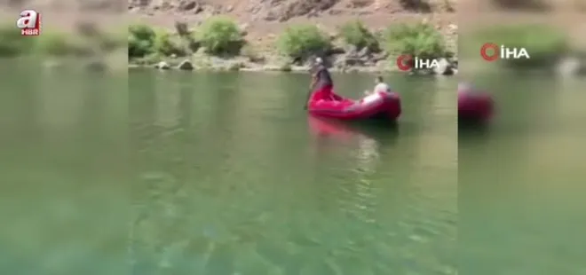 Elazığ'da nehre giren öğretmen boğuldu