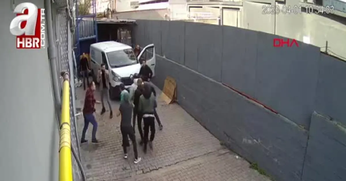 Bağcılar'da cinayet anı kamerada