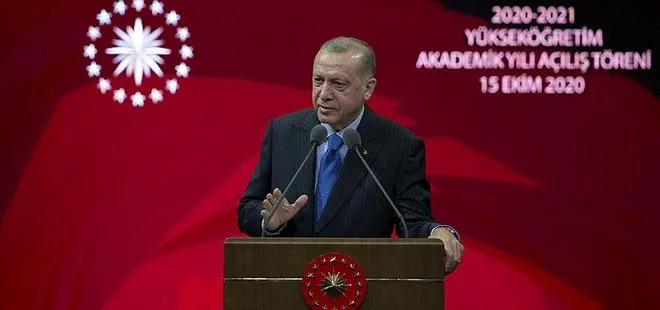 Son dakika: Başkan Erdoğan’dan 2020-2021 Yükseköğretim Akademik Yılı Açılış Töreni’nde önemli açıklamalar