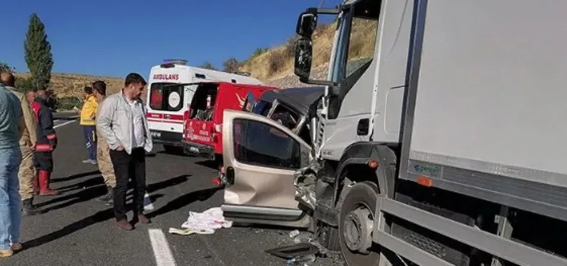 Son dakika: Malatya'da kazada 6 ölü