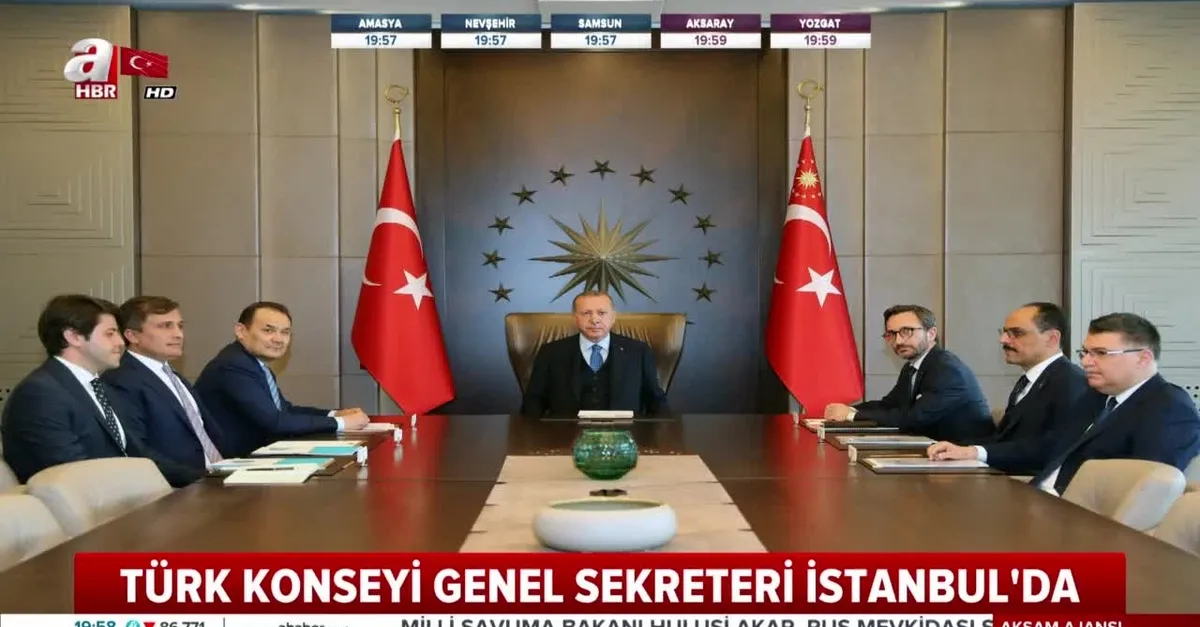 Başkan Erdoğan Bağdad Amreyev'i kabul etti!