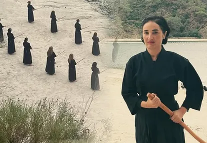 Samuray eğitimi hayatını değiştirdi!