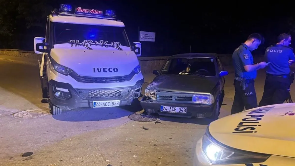 Erzincan'da kaza: 3 yaralı