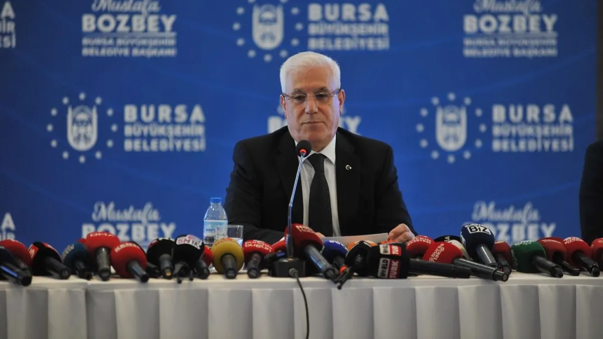 Bursa Büyükşehir Belediye Başkanı Mustafa Bozbey gözaltına alındı!