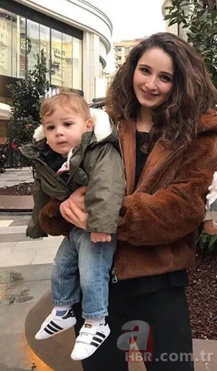 Kırgın Çiçekler dizisinin yıldızı Gökçe Akyıldız'ın oğlunu görenler şaşırıyor! 6