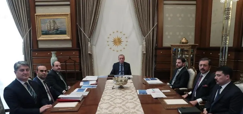 TOBB, yerli otomobilin projesiyle ilgili Başkan Erdoğan'a sunum yaptı