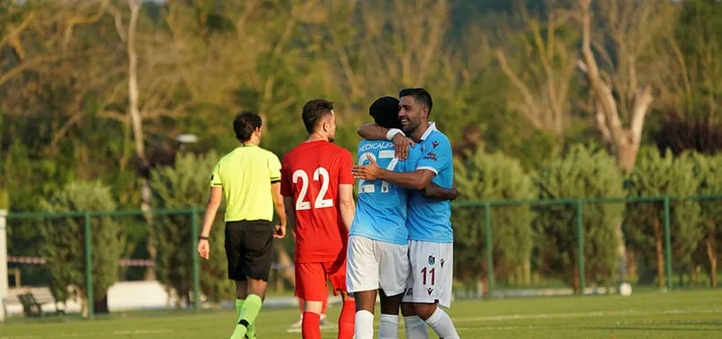 Trabzonspor, Ümraniyespor'u 5-3 mağlup etti