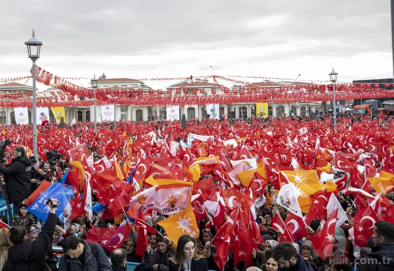 Konya'da Başkan Erdoğan coşkusu! Toplu açılış töreninde dikkat çeken pankart! 6'lı masaya gönderme 7