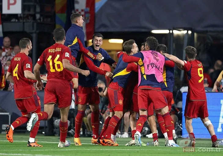 UEFA Uluslar Ligi’nde şampiyon İspanya! Penaltılarda nefes kesen anlar...