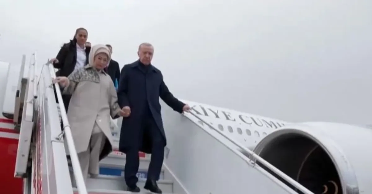 Erdoğan BRICS zirvesi için Kazan'da