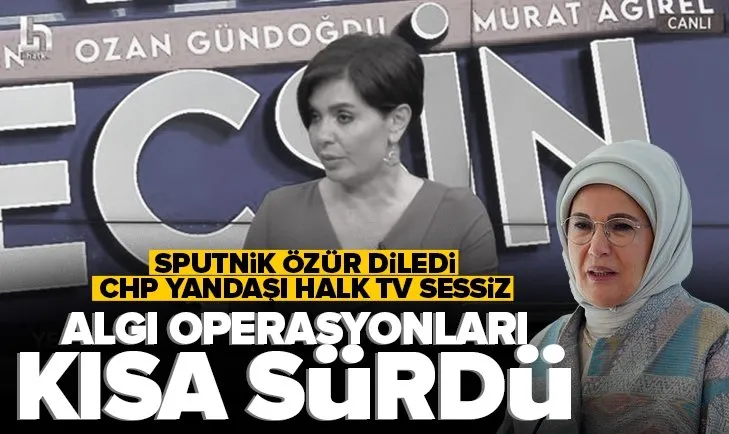 Sputnik özür diledi, Halk TV hala sessiz