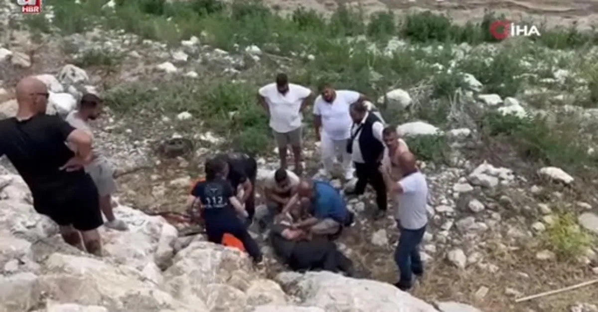 Stant kurmak isterken kayalıklara düştü