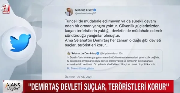HDP’li Selahattin Demirtaş’ın skandal sözlerine sert tepki: Devleti suçlar teröristleri korur