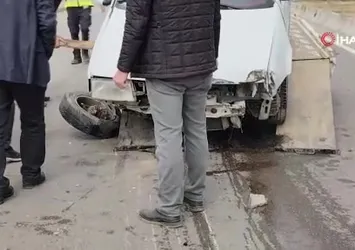 Erciş'te trafik kazası: 1 yaralı