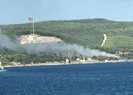 Çanakkalede orman yangını