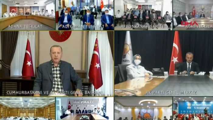 AK Parti'de teşkilatlarla bayramlaşma! Başkan Erdoğan'dan önemli açıklamalar - 1