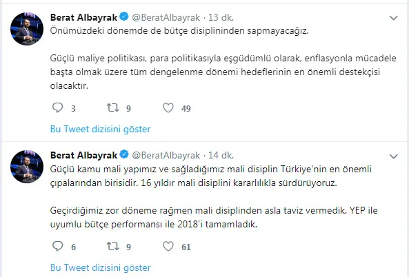 Son dakika: Bakan Albayrak'dan 'bütçe' açıklaması - 2