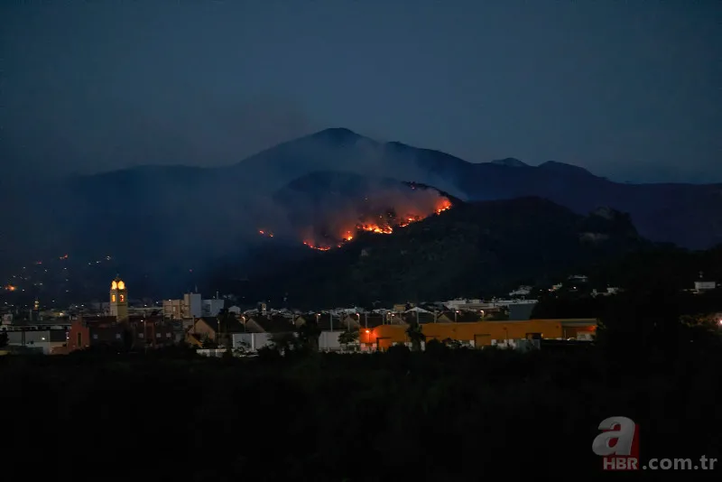 İspanya alevlere teslim: 1400 hektar alan küle döndü! 2