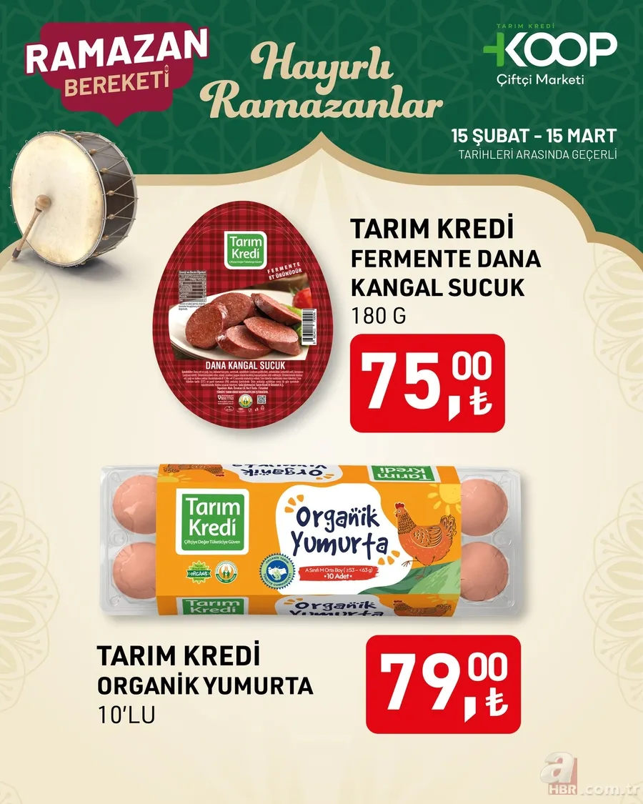Tarım Kredi'de Ramazan Bereketi başladı! Uygun fiyatlar mutfağınızı dolduracak: Un 84.50 TL, mercimek 39.90 TL... 4