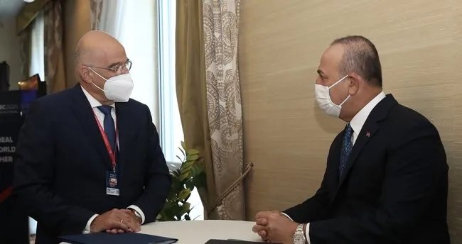 Son dakika: Külliye'de önemli kabul! Başkan Erdoğan ile Yunanistan Dışişleri Bakanı Nikos Dendias arasında kritik görüşme - 3