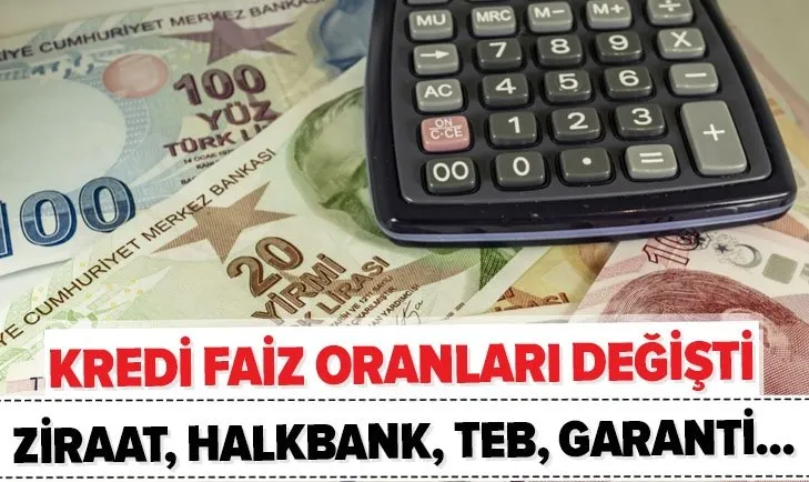 Bankalarda son dakika faiz depremi: 15 Ocak Halkbank, TEB, Ziraat, Garanti BBVA kredi faiz oranları ne oldu?