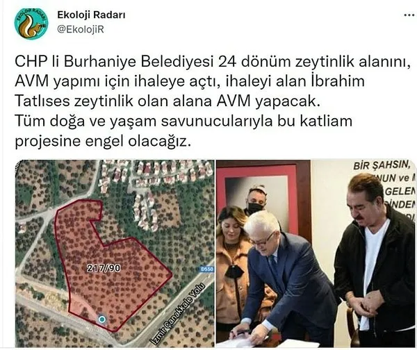 CHP'li belediye doğayı talan edecek! Rant için AVM olacak - 4