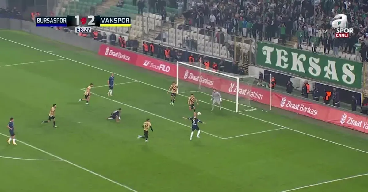 Bursaspor - Vanspor FK 2-2
