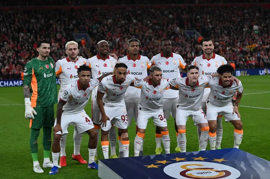 Liverpool - Galatasaray maçından görüntü