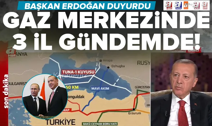 Gaz merkezi için 3 il gündemde!