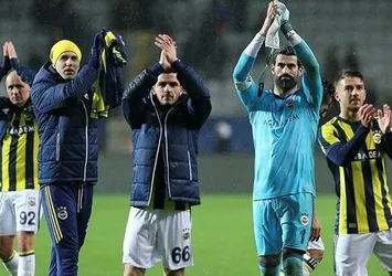 Fenerbahçe'de galibiyet sevinci