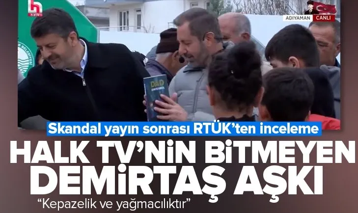 Halk TV’de bitmeyen Selahattin Demirtaş aşkı!
